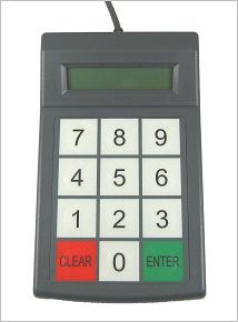mini data terminal lcd pinpad rs232 usb