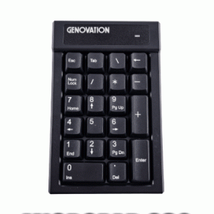 Genovation Numeric keypad 21 key USB angle views
